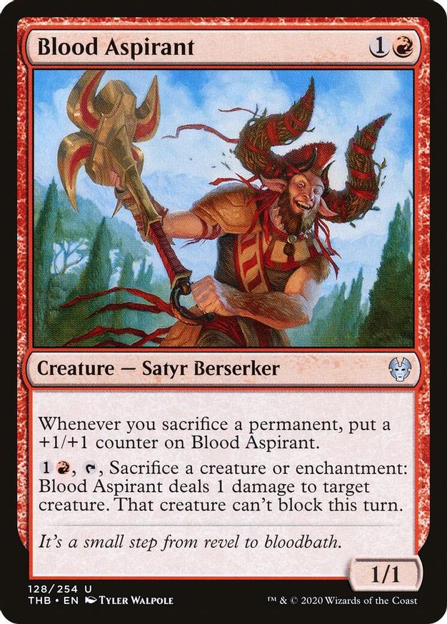 Blood Aspirant | 128 | Theros Beyond Death