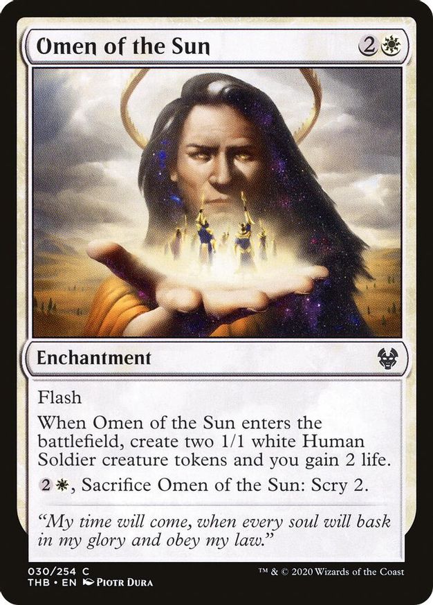Omen of the Sun | 30 | Theros Beyond Death