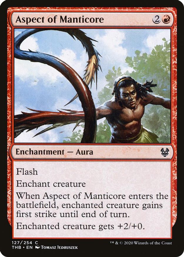 Aspect of Manticore | 127 | Theros Beyond Death