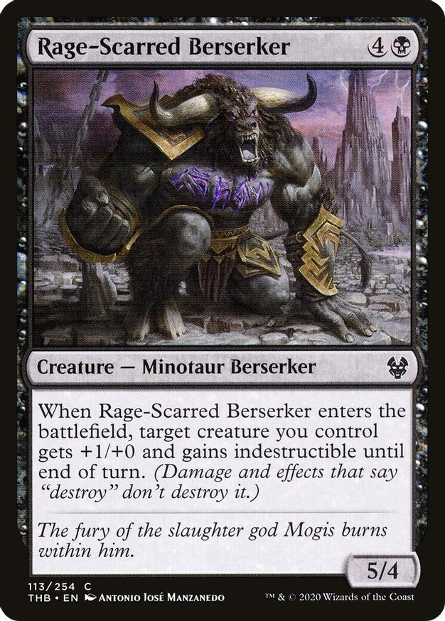 Rage-Scarred Berserker | 113 | Theros Beyond Death