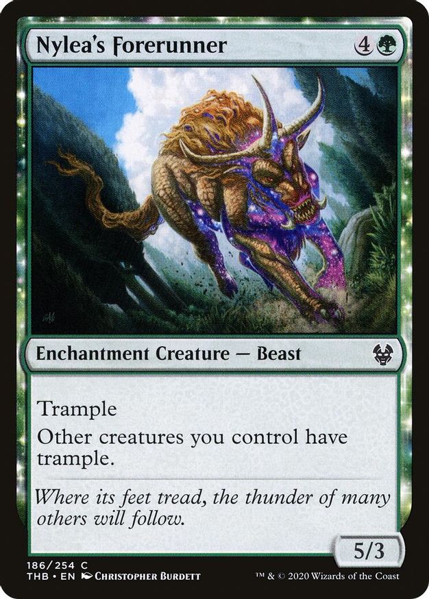 Nylea's Forerunner | 186 | Theros Beyond Death