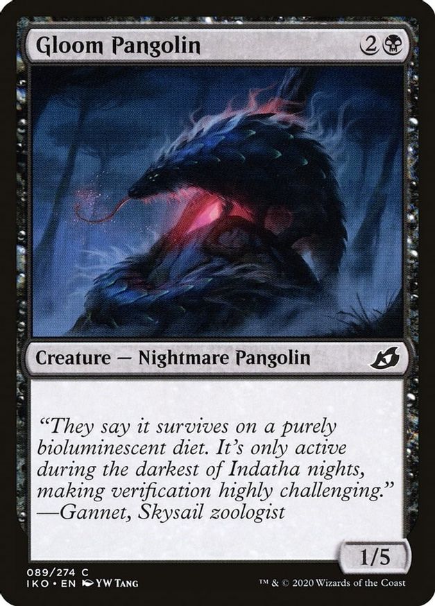 Gloom Pangolin | 89 | Ikoria: Lair of Behemoths