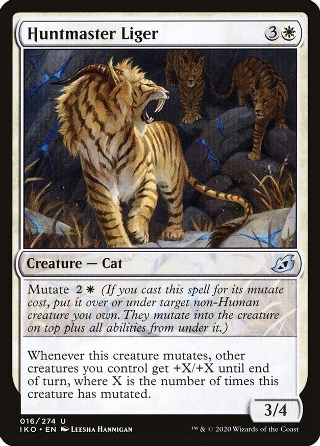 Huntmaster Liger | 16 | Ikoria: Lair of Behemoths