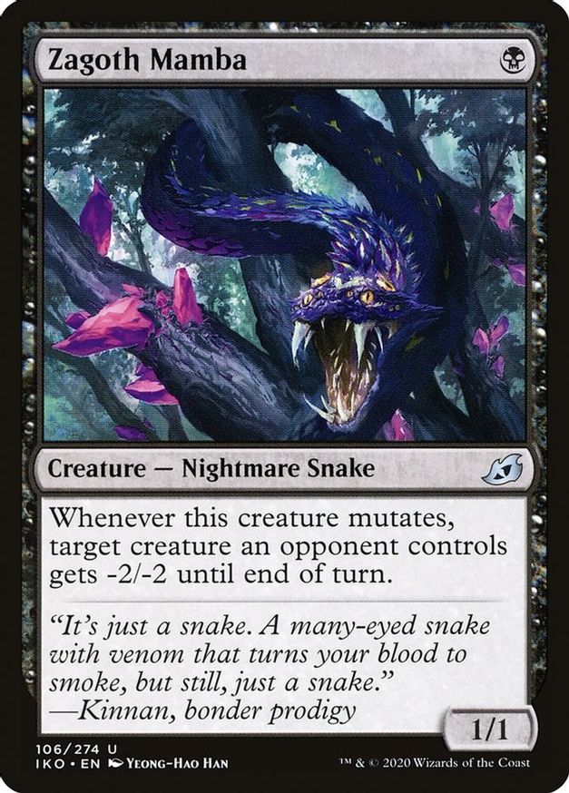 Zagoth Mamba | 106 | Ikoria: Lair of Behemoths