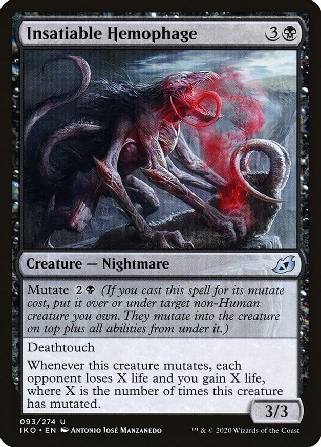 Insatiable Hemophage | 93 | Ikoria: Lair of Behemoths