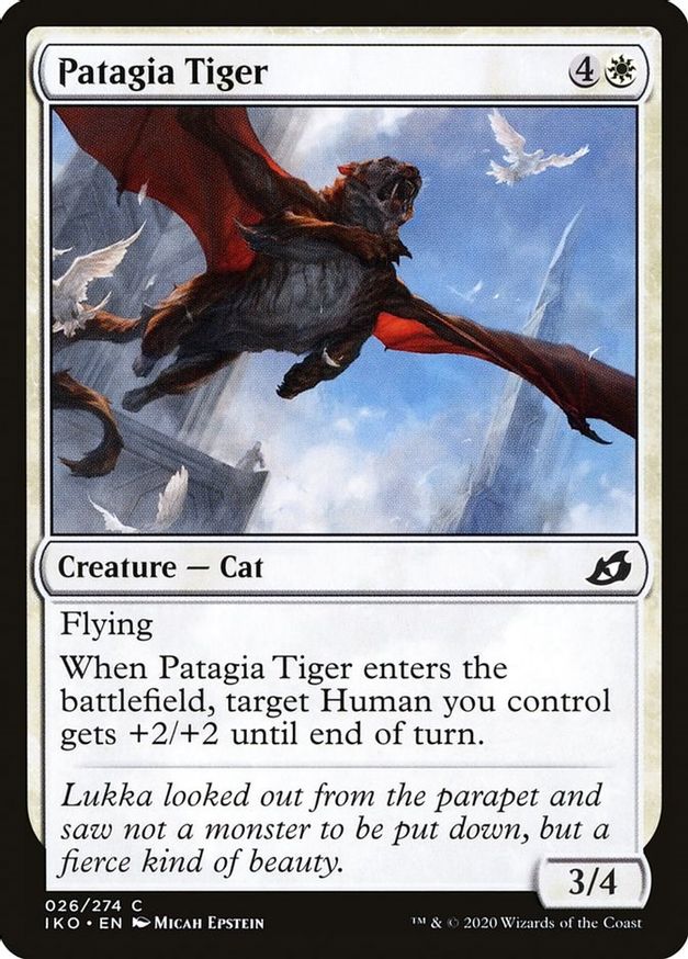 Patagia Tiger | 26 | Ikoria: Lair of Behemoths