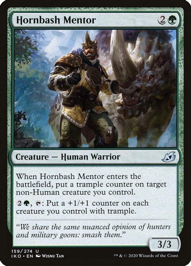 Hornbash Mentor | 159 | Ikoria: Lair of Behemoths