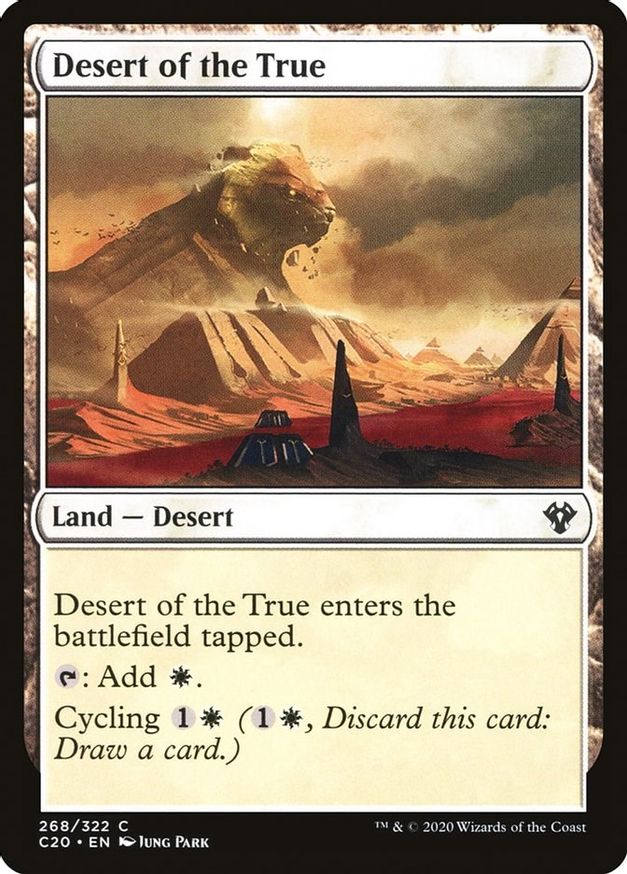 Desert of the True | 268 | Commander 2020