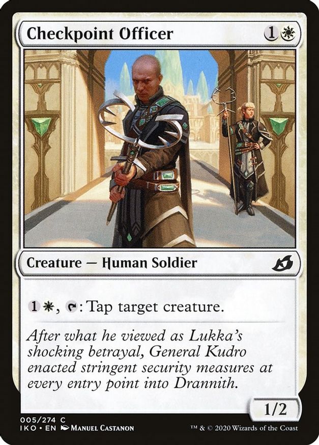 Checkpoint Officer | 5 | Ikoria: Lair of Behemoths
