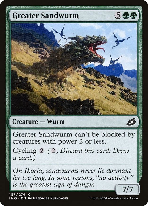Greater Sandwurm | 157 | Ikoria: Lair of Behemoths