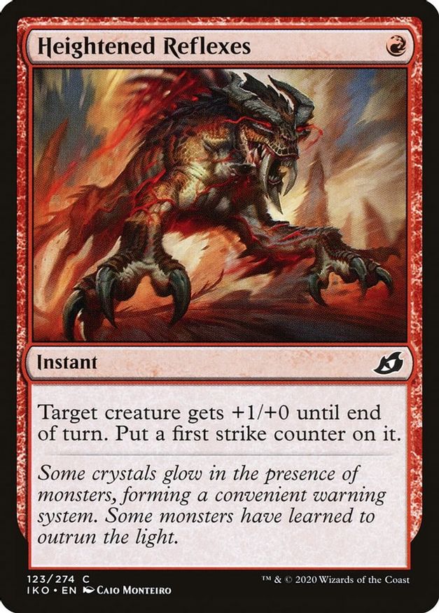 Heightened Reflexes | 123 | Ikoria: Lair of Behemoths
