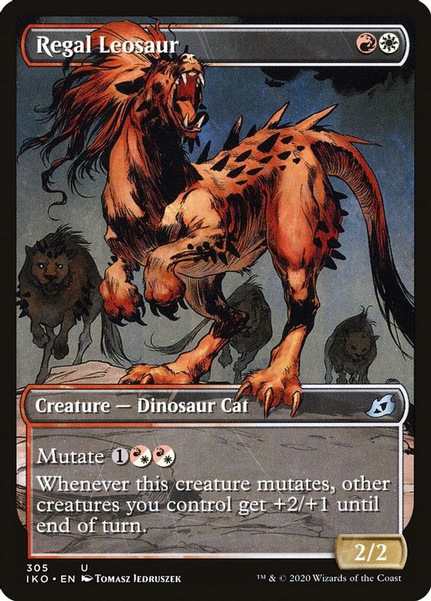 Regal Leosaur (Showcase) | 305 | Ikoria: Lair of Behemoths