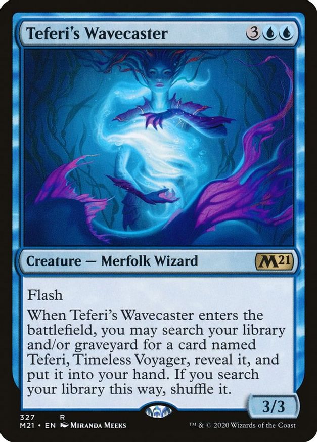 Teferi's Wavecaster | 327 | Core Set 2021