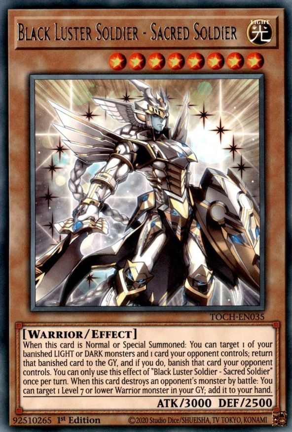 Black Luster Soldier - Sacred Soldier | TOCH-EN035