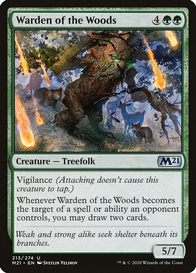 Warden of the Woods | 213 | Core Set 2021