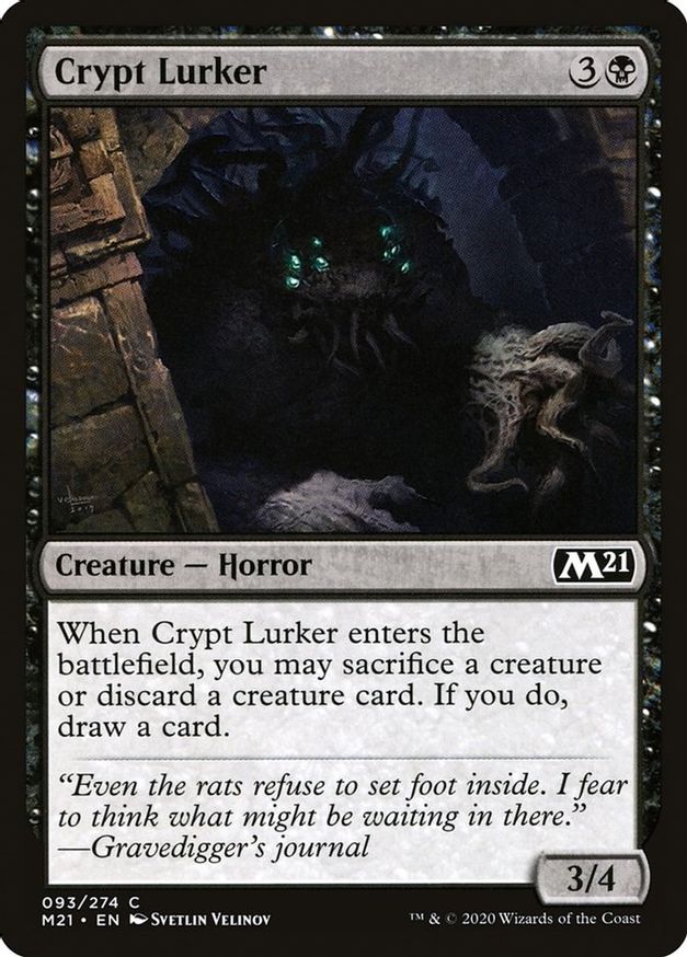 Crypt Lurker | 93 | Core Set 2021