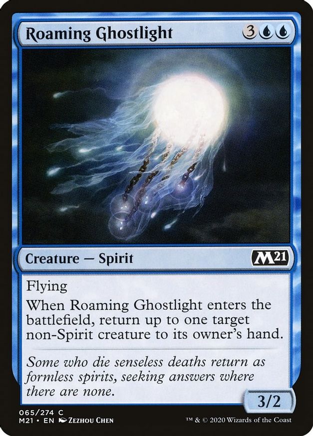 Roaming Ghostlight | 65 | Core Set 2021