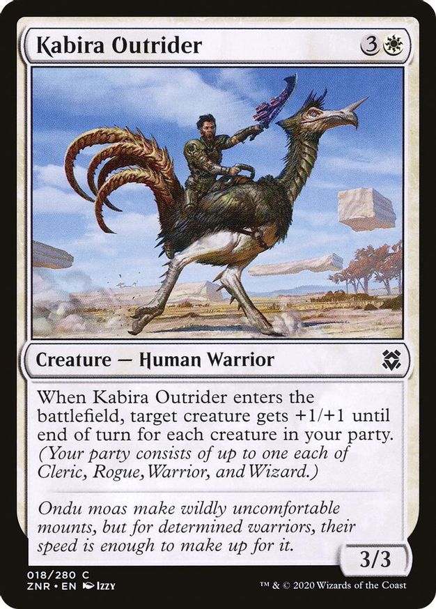 Kabira Outrider | 18 | Zendikar Rising