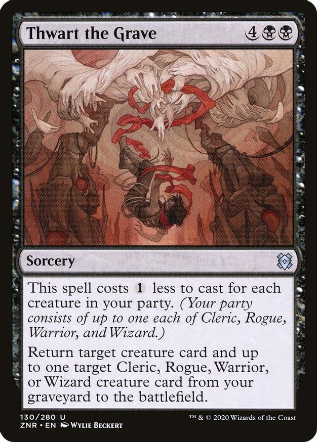 Thwart the Grave | 130 | Zendikar Rising
