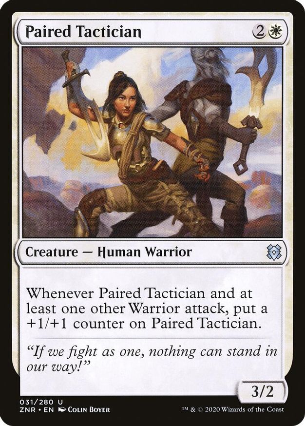 Paired Tactician | 31 | Zendikar Rising