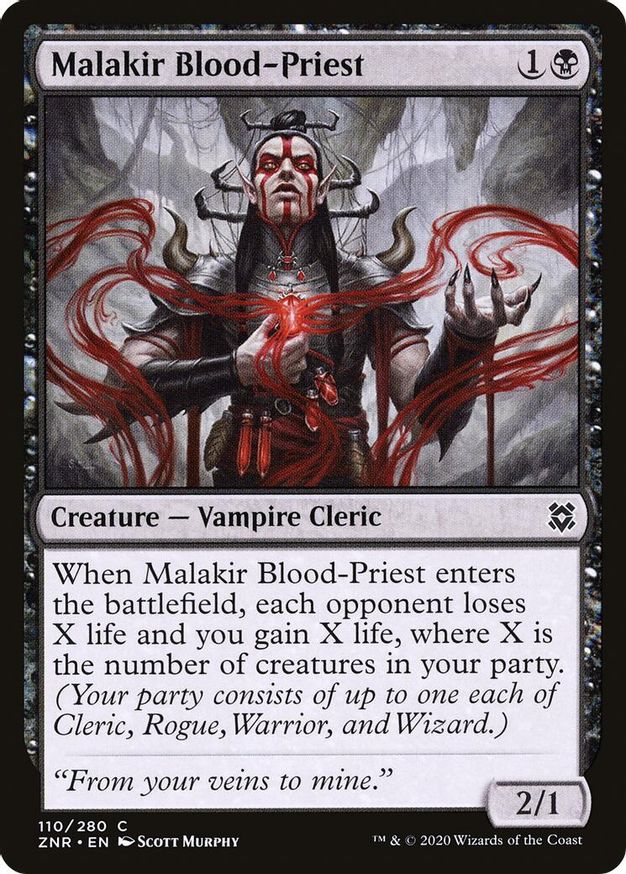 Malakir Blood-Priest | 110 | Zendikar Rising
