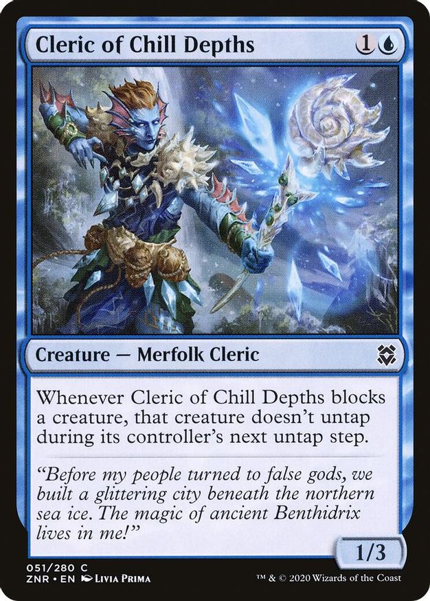 Cleric of Chill Depths | 51 | Zendikar Rising
