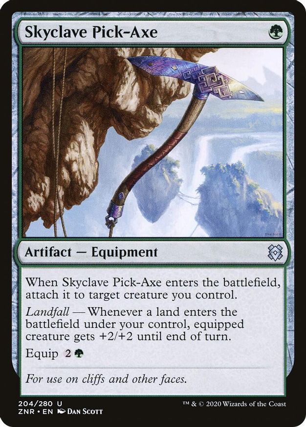 Skyclave Pick-Axe | 204 | Zendikar Rising