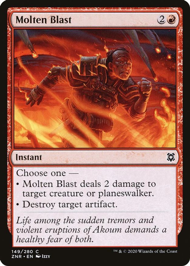 Molten Blast | 149 | Zendikar Rising