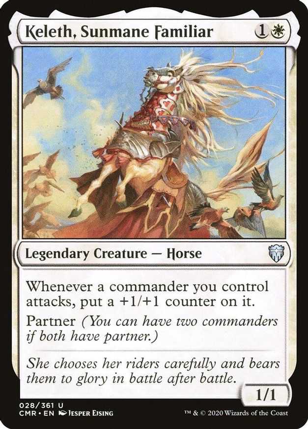 Keleth, Sunmane Familiar | 28 | Commander Legends