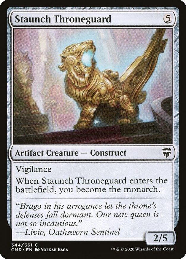 Staunch Throneguard | 344 | Commander Legends
