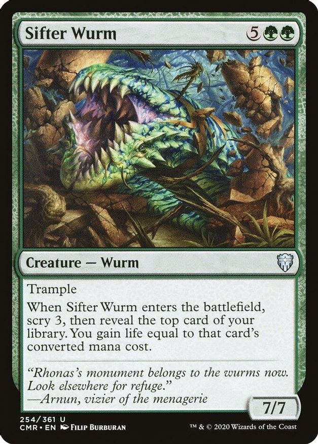 Sifter Wurm | 254 | Commander Legends