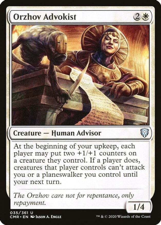 Orzhov Advokist | 35 | Commander Legends