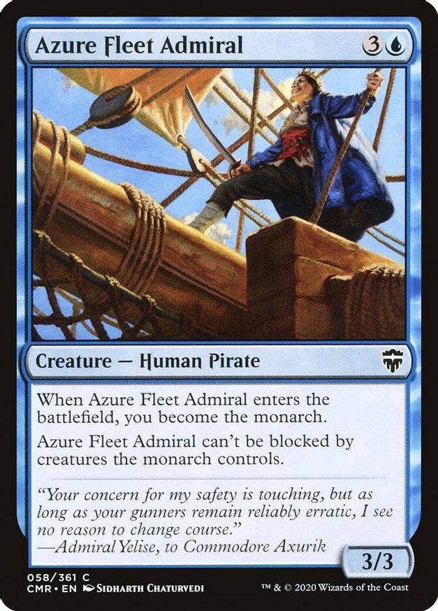 Azure Fleet Admiral | 58 | Commander Legends