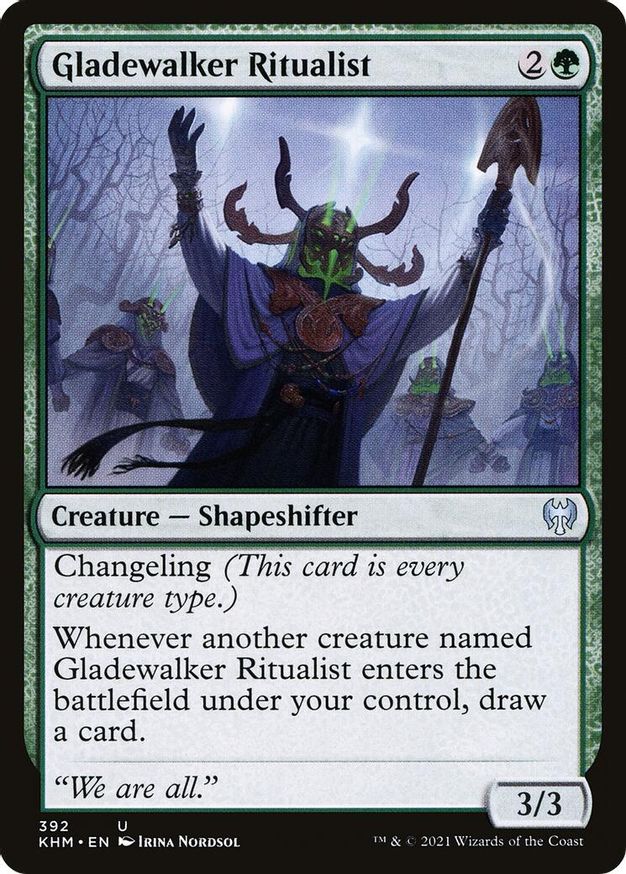 Gladewalker Ritualist | 392 | Kaldheim