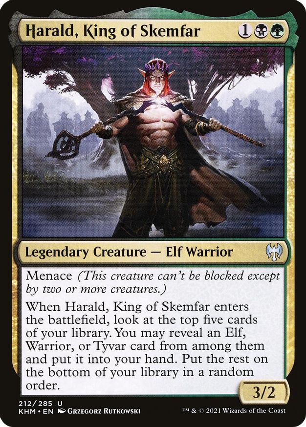 Harald, King of Skemfar | 212 | Kaldheim