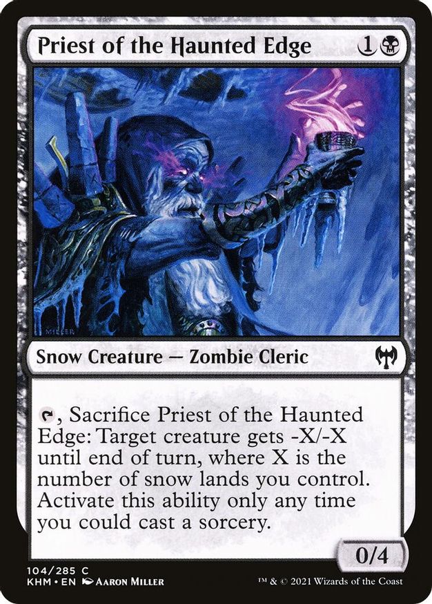 Priest of the Haunted Edge | 104 | Kaldheim