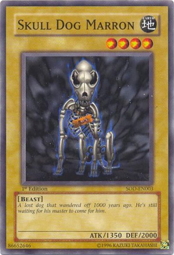 Skull Dog Marron | SOD-EN003