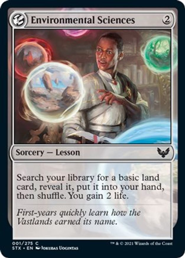 Environmental Sciences | 1 | Strixhaven: School of Mages