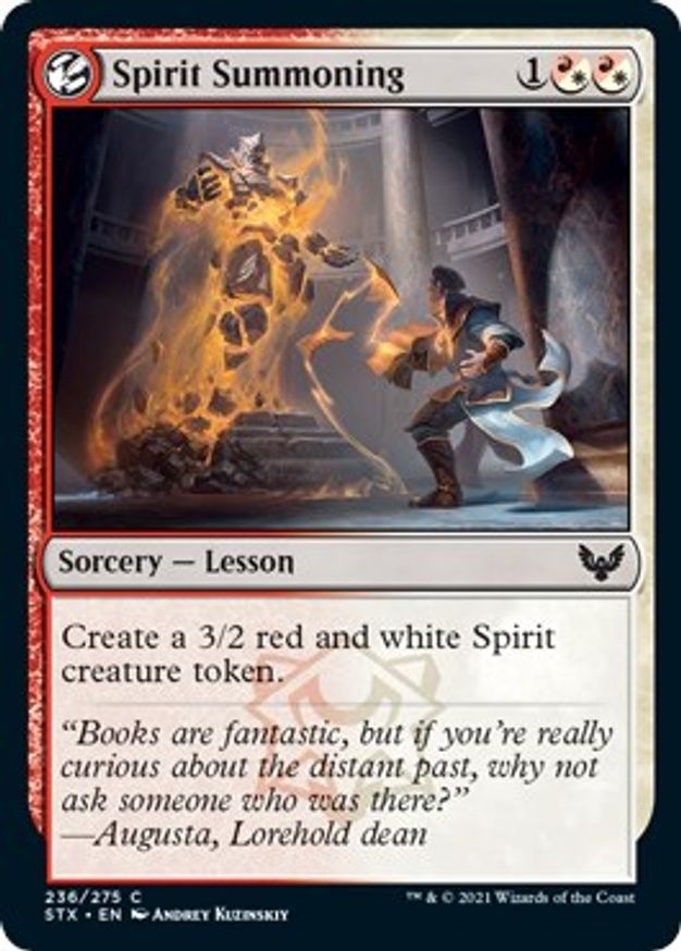 Spirit Summoning | 236 | Strixhaven: School of Mages
