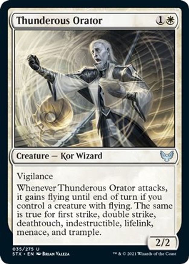 Thunderous Orator | 35 | Strixhaven: School of Mages