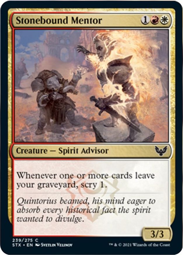 Stonebound Mentor | 239 | Strixhaven: School of Mages