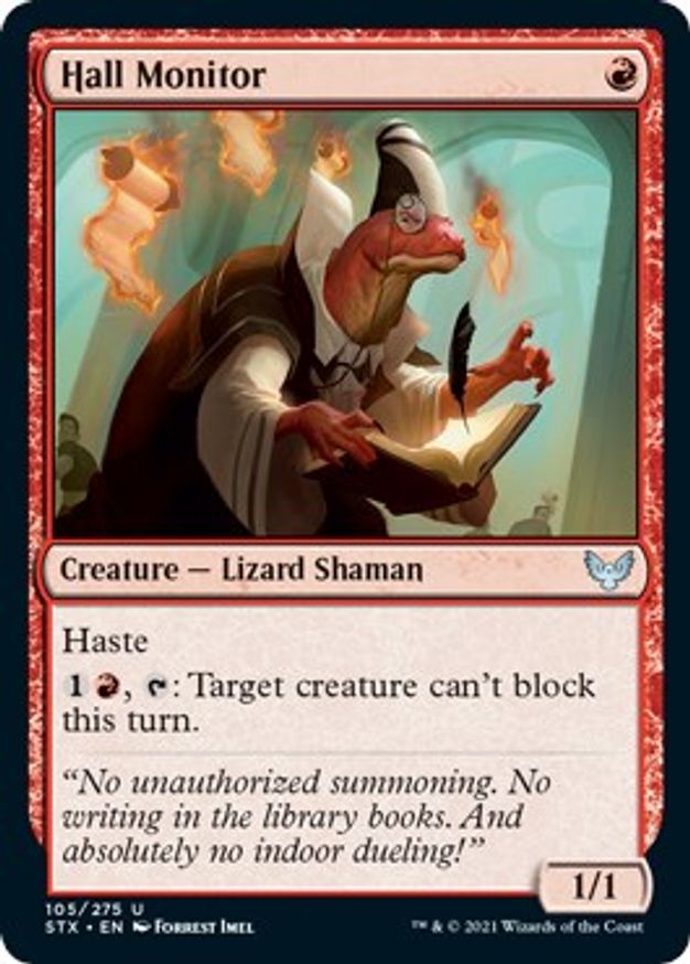 Hall Monitor | 105 | Strixhaven: School of Mages
