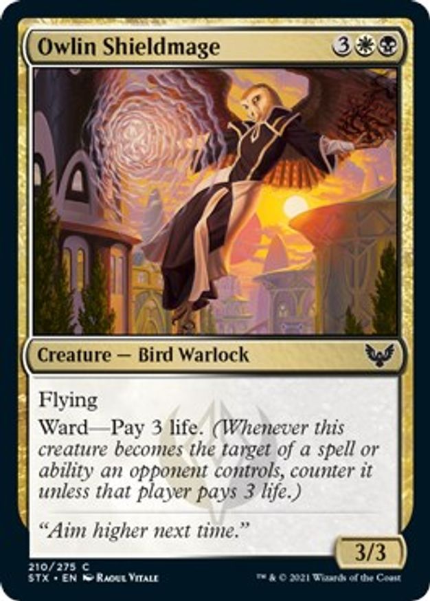 Owlin Shieldmage | 210 | Strixhaven: School of Mages
