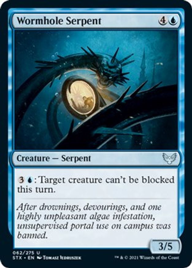 Wormhole Serpent | 62 | Strixhaven: School of Mages