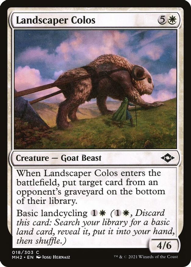 Landscaper Colos | 18 | Modern Horizons 2