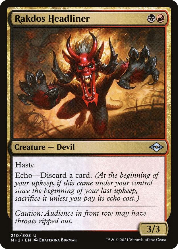 Rakdos Headliner | 210 | Modern Horizons 2