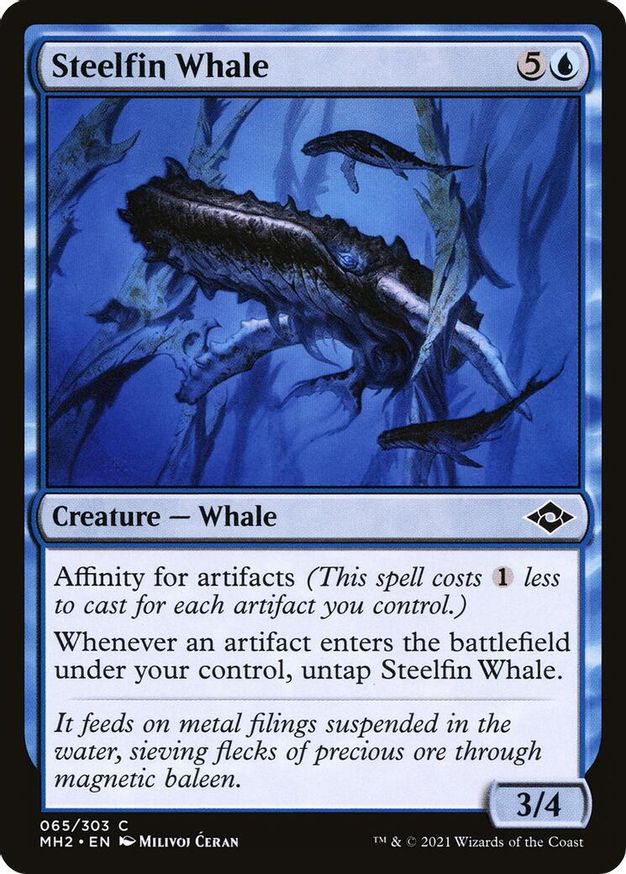 Steelfin Whale | 65 | Modern Horizons 2