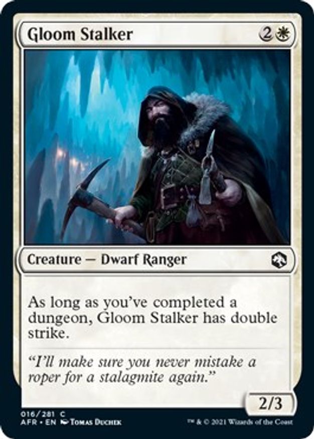 Gloom Stalker | 16 | Adventures in the Forgotten Realms