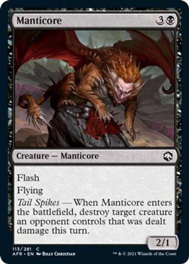 Manticore | 113 | Adventures in the Forgotten Realms
