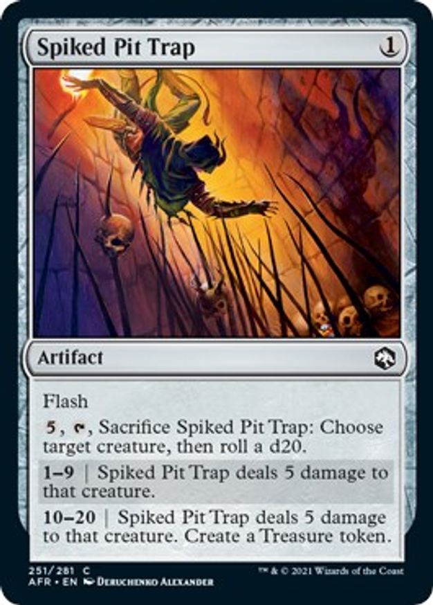 Spiked Pit Trap | 251 | Adventures in the Forgotten Realms